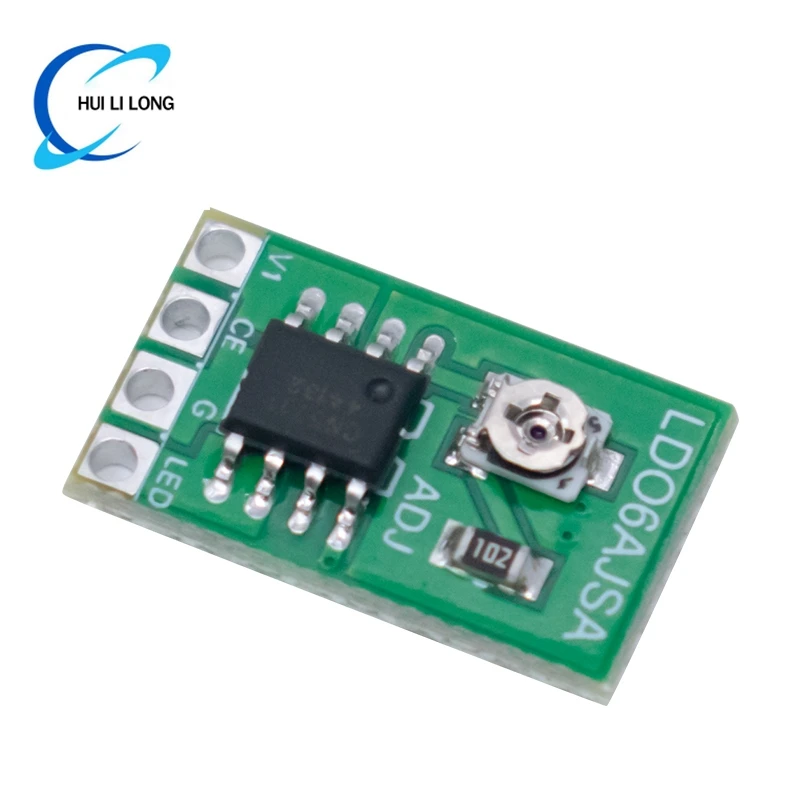 LD06AJSA/B 30-1500MA Регулируемый светодиодный драйвер постоянного тока 3,3 В 3,7 В 4,2 В 5 В Плата управления ШИМ Модуль понижающего питания