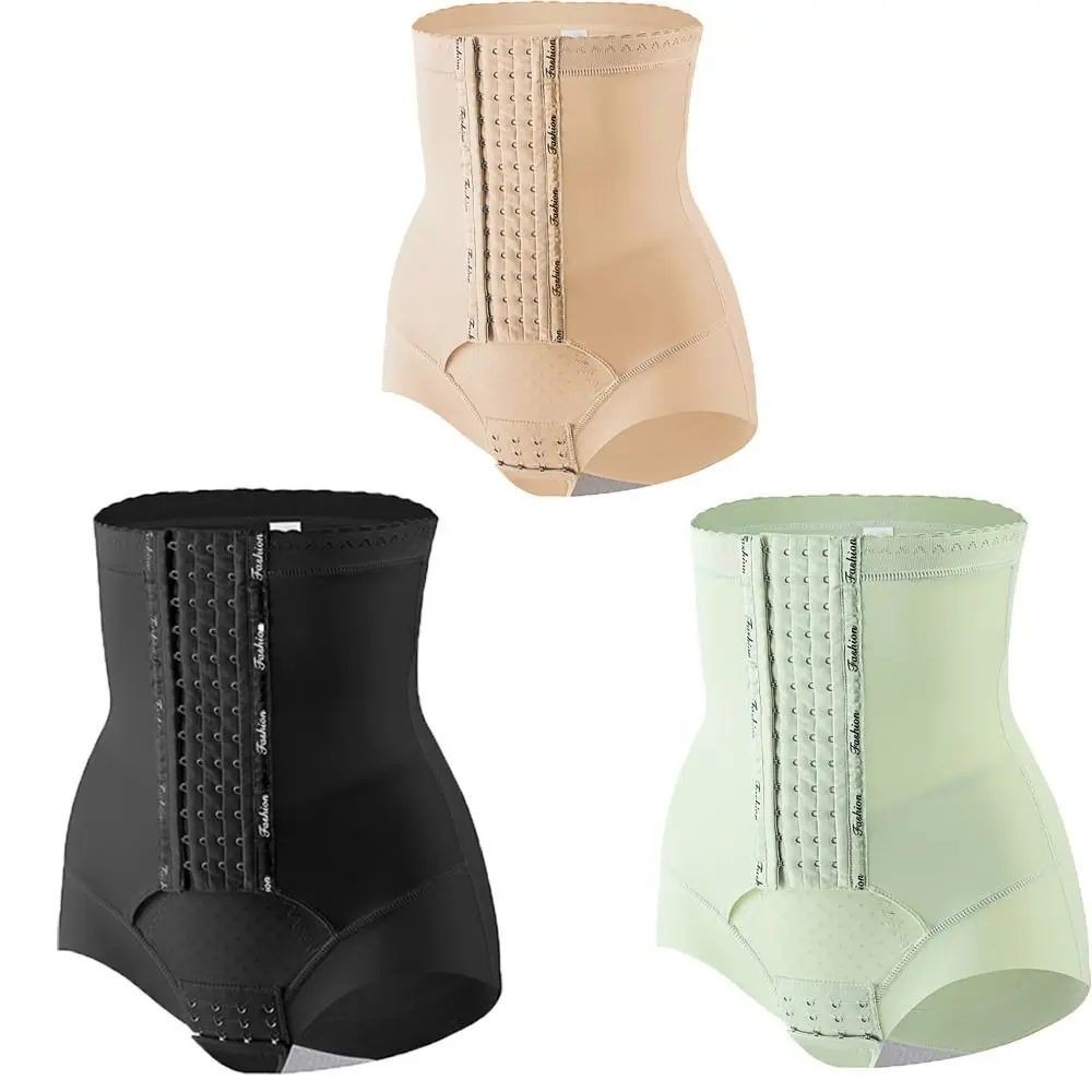 

High Waist Buckle Shapewear Women Tummy Control Briefs Hip Lift Panties Underpants Lingerie Body Shaping Underwear Female