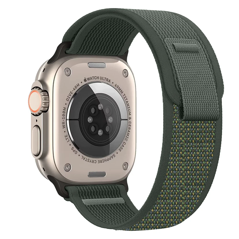 Trail Loop Strap voor Apple Watch Ultra 3 2 band 49 mm 46 mm 44 mm 45 mm 40 mm 41 mm 42 mm Correa-armband iWatch-serie 11 10 SE 9 8 7