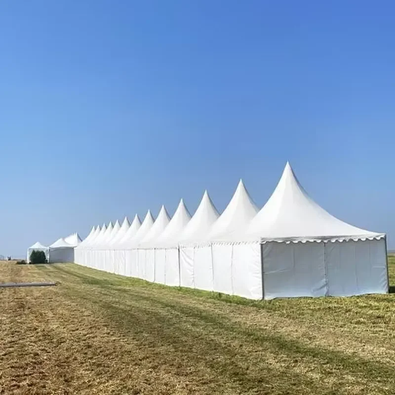 for Heavy Duty Waterproof Canopy Tent 3x3m Aluminum Frame UV Protection Folding Awning 10x10ft for Outdoor Party Events