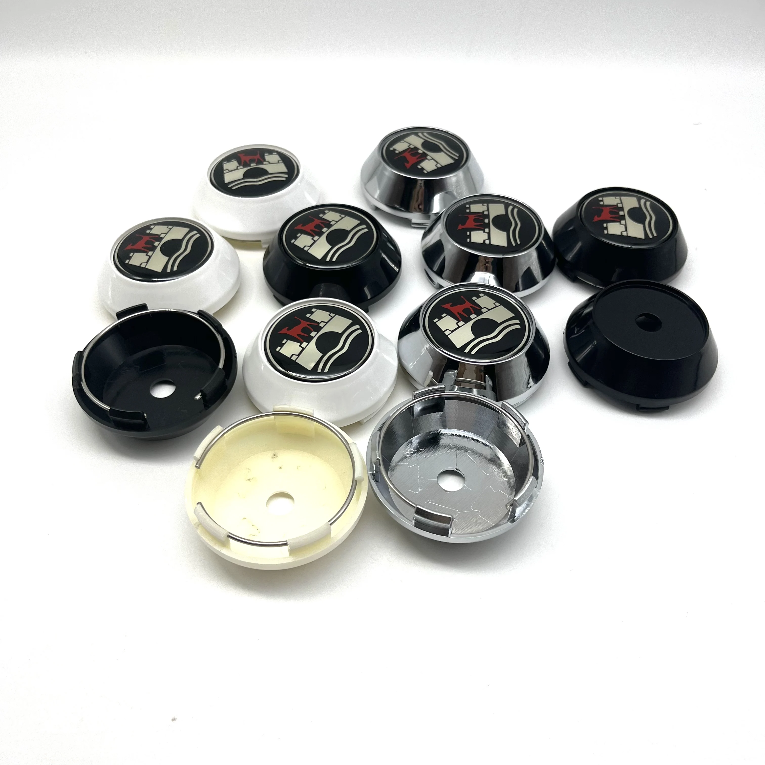 4pcs/Set 60mm 65mm 68mm 69mm 3D Wolfsburg Edition Emblem Badge Car Wheel Center Caps Wheel Hubcap Cover High Cap Car Accessories