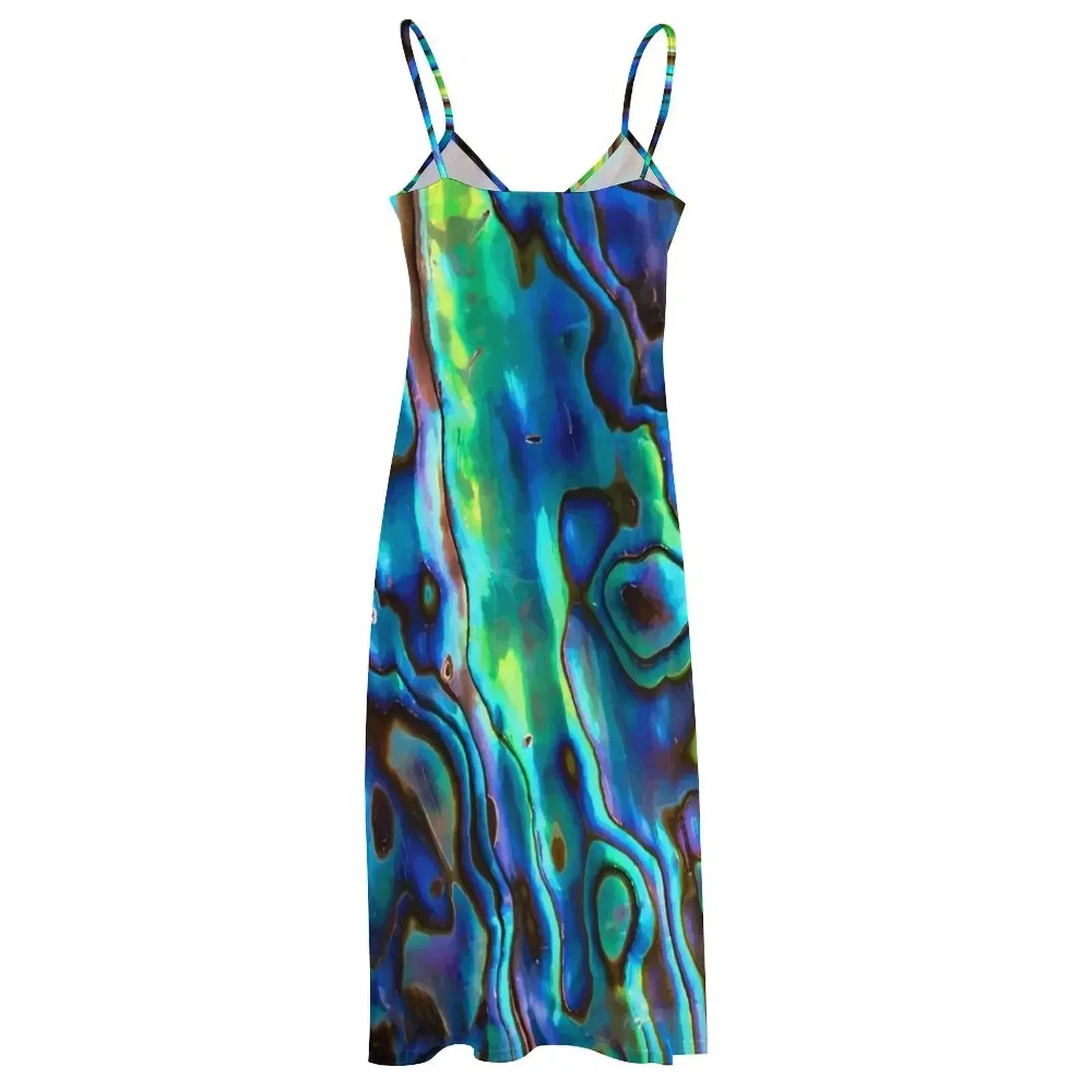 Zealand Paua Shell - Kiwi Design Kiwiana Maori Sleeveless Dress women\'s dresses luxury beach dresses Dress
