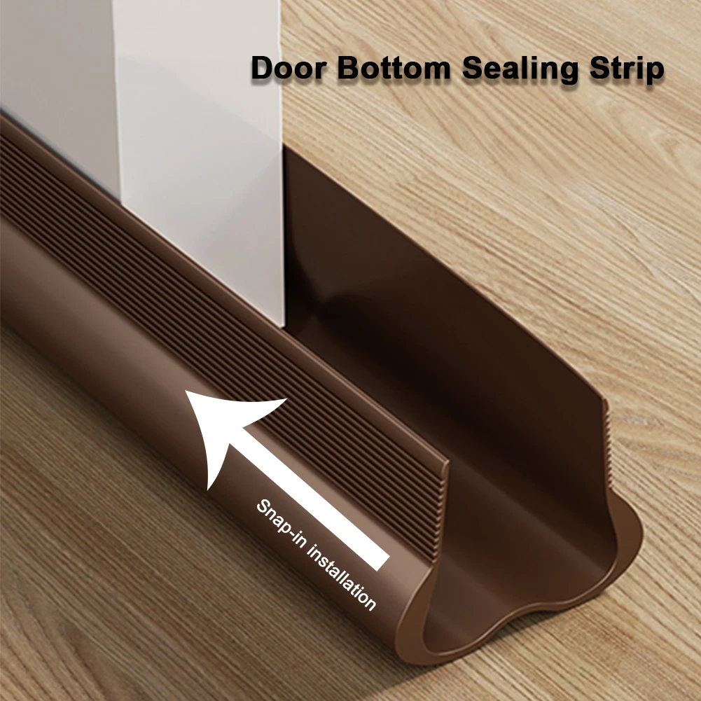 93m/Roll Door Draft Stopper for Bottom Seal Dust And Noise Insulation Weather Stripping Draft Guard Insulator Sealing Strip