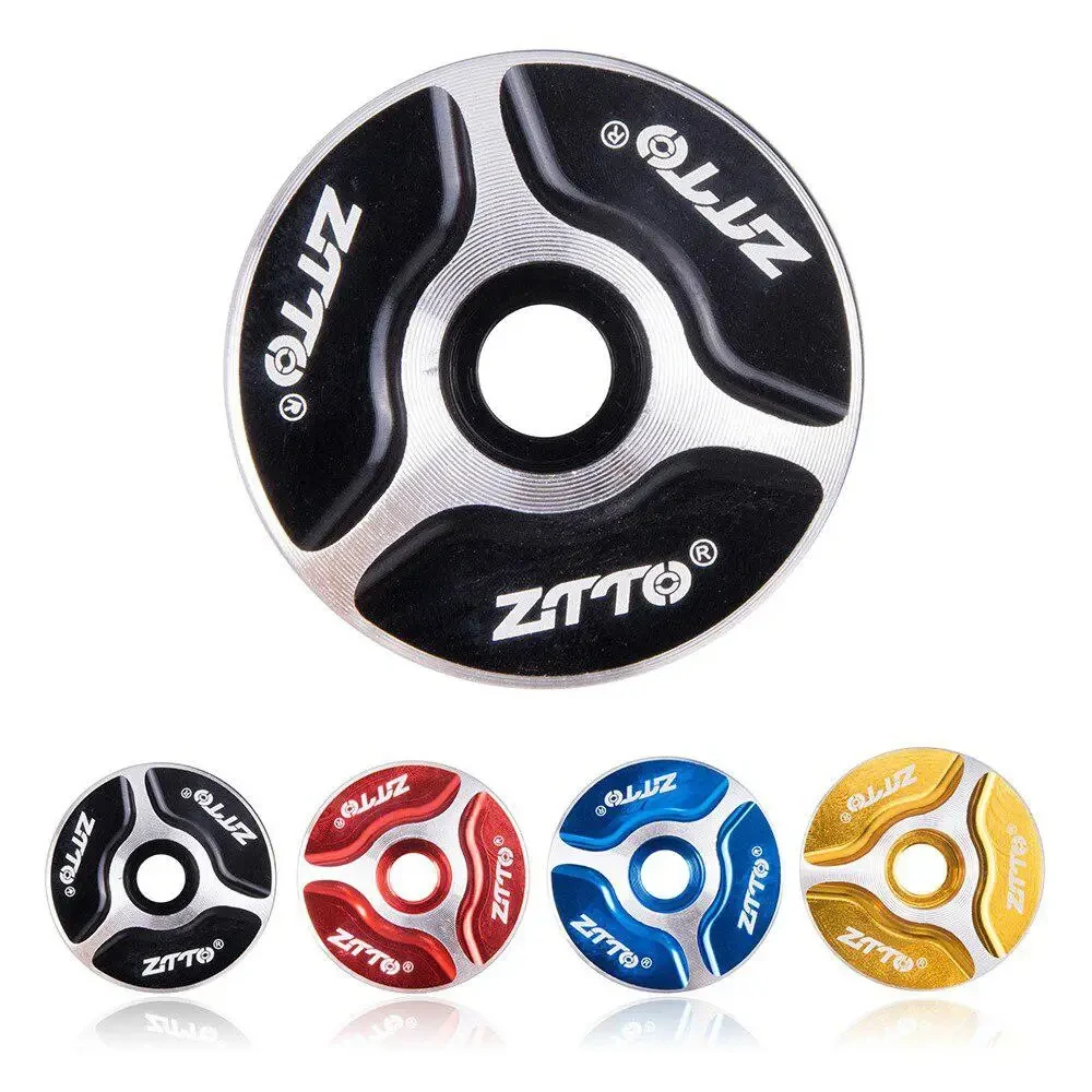 

ZTTO Mtb Road Bicycle Stem Power Top Covers Cycling Headset Top Cap Aluminum Alloy Bowl Cover