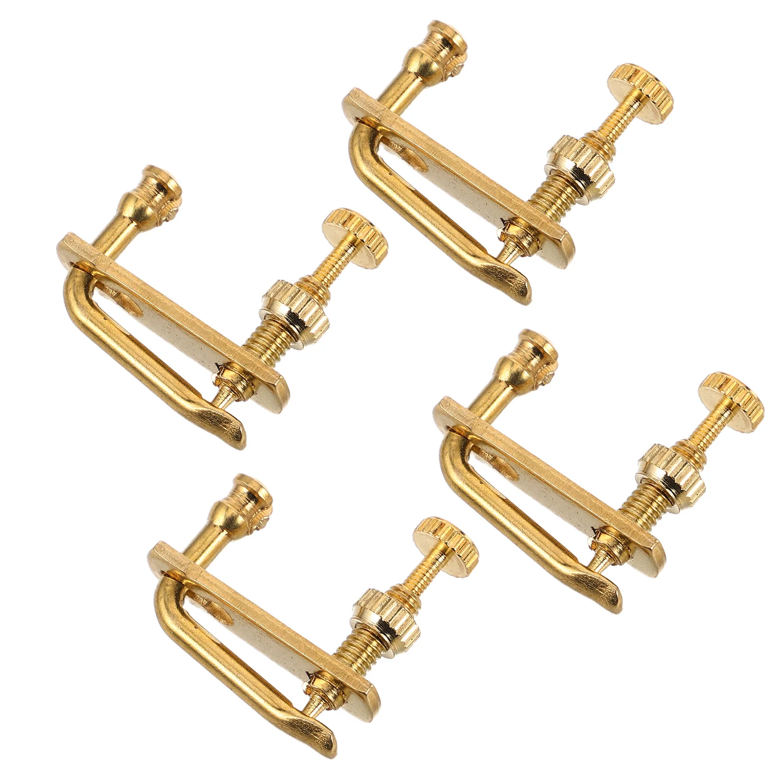 

4pcs Violin Fine Tuners For 1/2 1/4 Size Durable Metal Adjustment Mechanism Precision Tuning Stable Performance Replacement