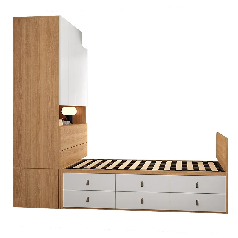 bay window renovation bed box splicing bed tatami storage bed small apartment space saving window sill extension connection