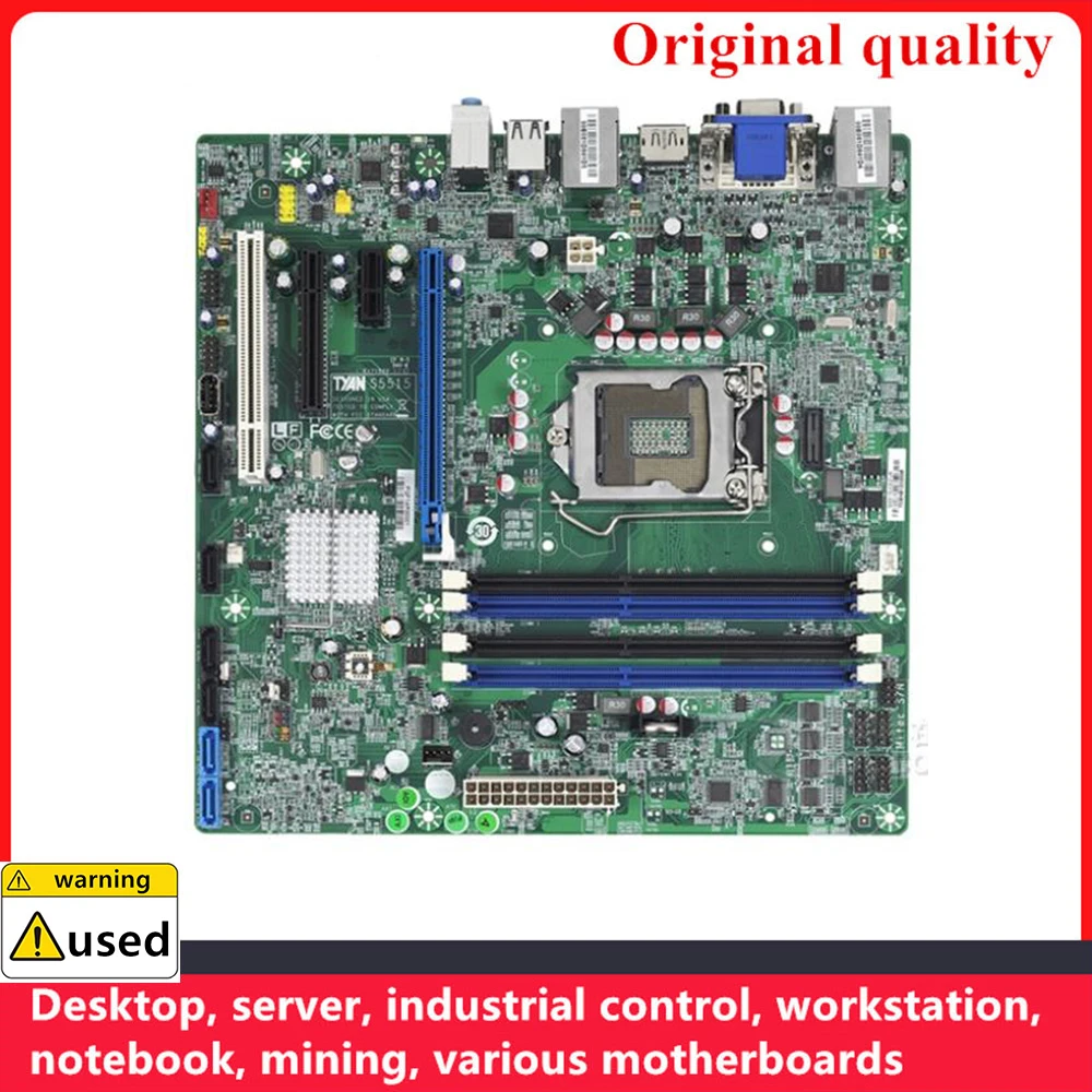 

Used For Tyan S5515 Motherboards LGA 1155 DDR3 ECC 32G Server workstation Mainboard PCI PCI-E3.0 SATA3 USB3.0