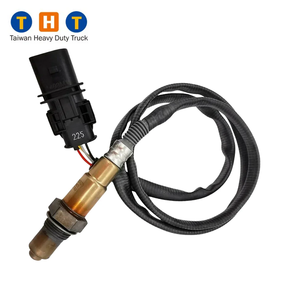 Oxygen Sensor 975mm 0258017025 Truck Parts For YUCHAI For Sinotruk Sitrak For HOWO Diesel Engine