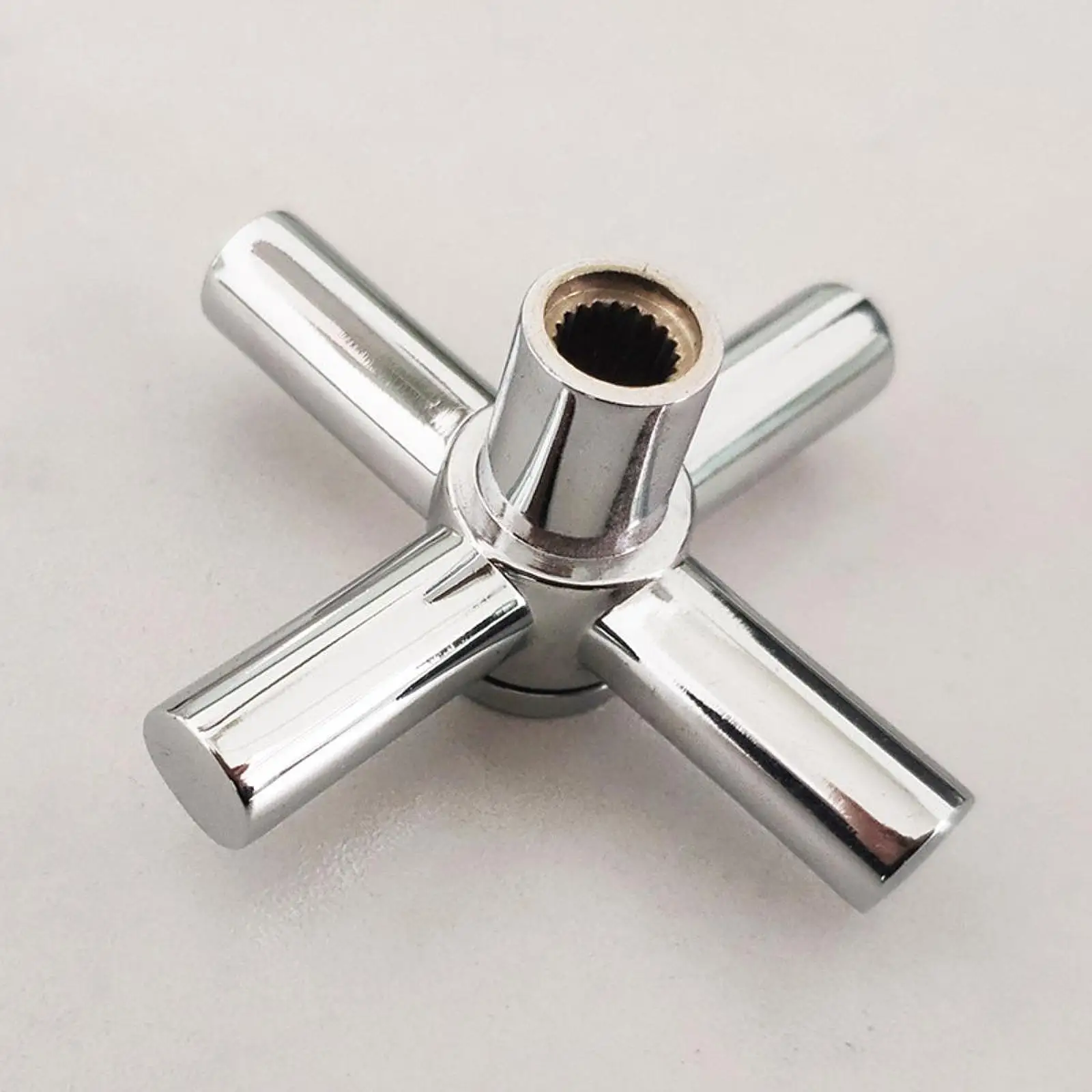 수도꼭지 손잡이 손잡이 배관 액세서리, 십자 손잡이, 아연 합금, 욕조 싱크대 욕실 화장실 샤워용, 쉽게 설치