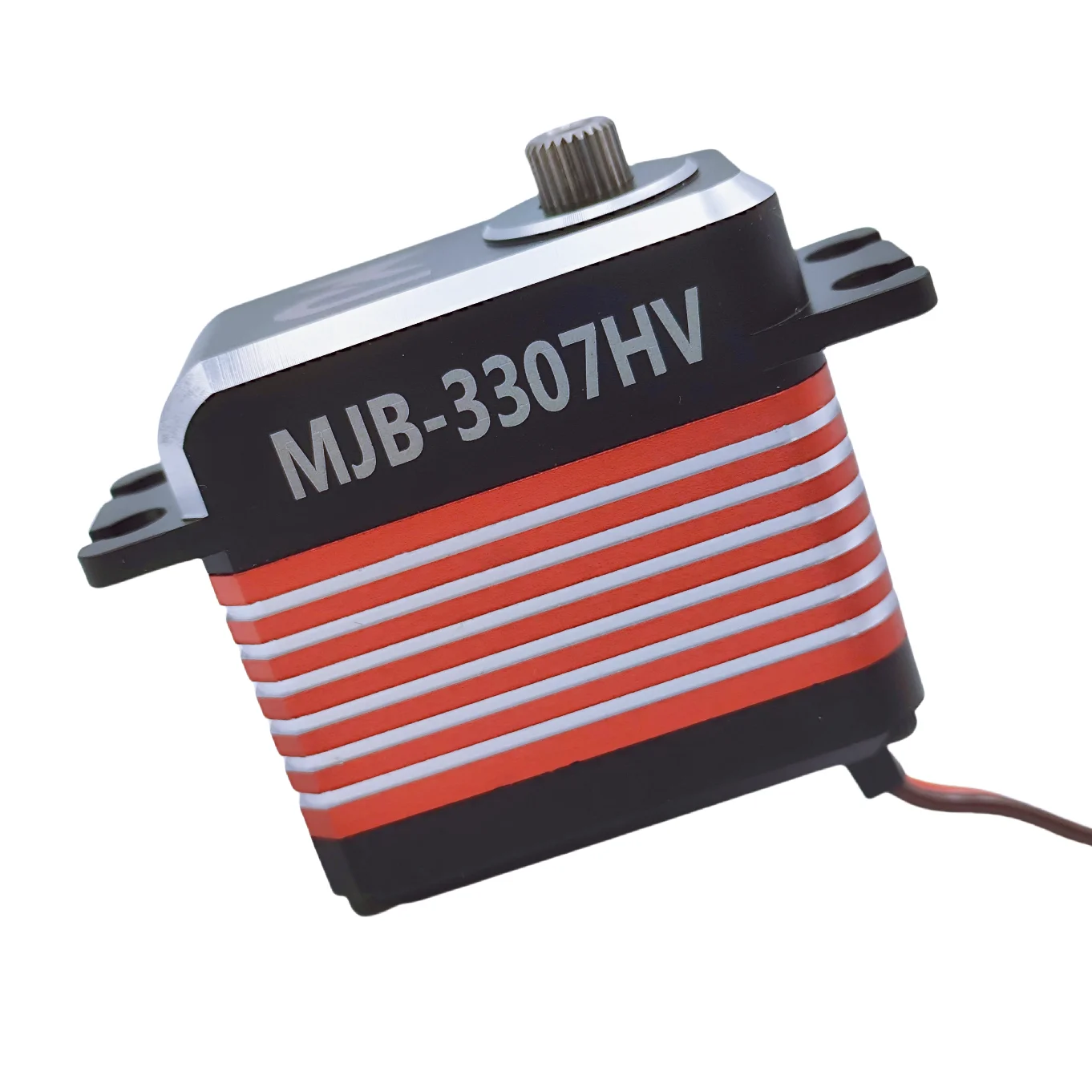 Diseño de salida de cable inferior Servo MJB-3307HV 8.4V 35kgf.cm 0.07sec/60 °   Servo digital sin escobillas para drones, automóviles y roborts RC