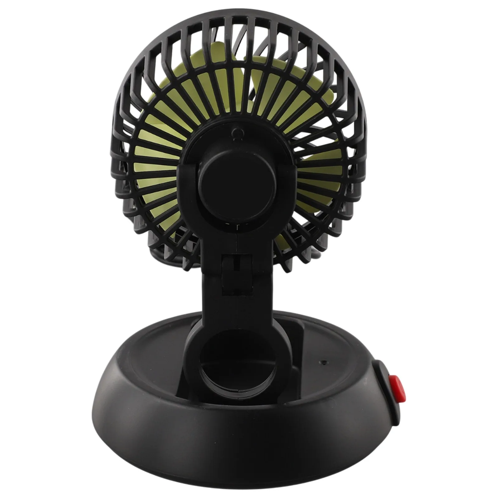 5V USB Charging 12V 24V 360 Degree Fan Lightweight Portable Car Fan Travel Cooling Device Multi-Directional Airflow