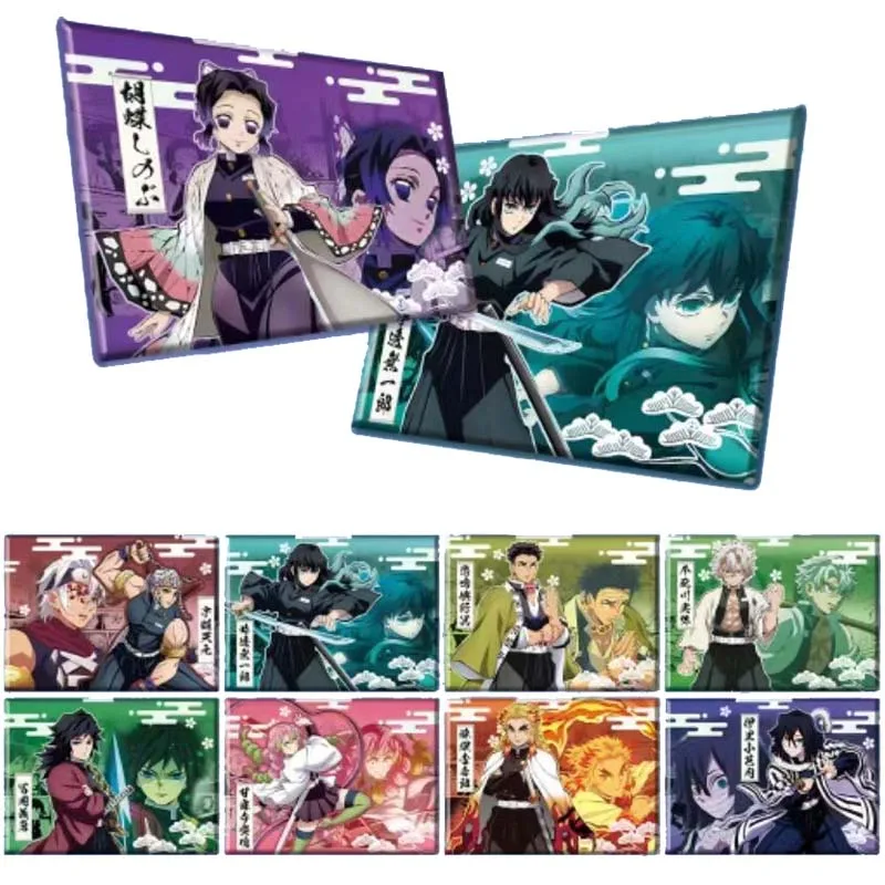 Demon Slayer Collection Cards Infinite Confrontation Watermelon Society Booster Box Rare Anime Table Playing Game Board Cards