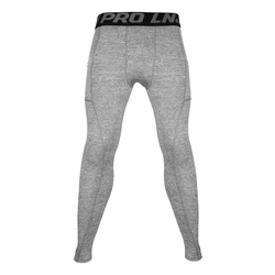 Men's Running Leggings Sportswear Quick Dry Gym Fitness Tights Workout Training Jogging Sports Trousers Compression Sport Pants