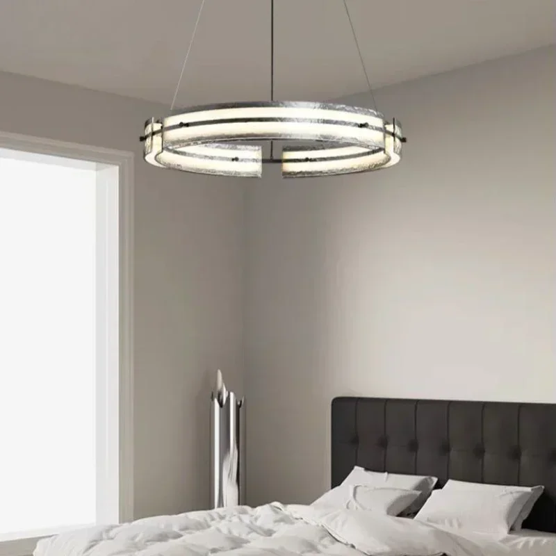 

SANDYHA современный минималистичный подвесной светильник кольцевая люстра элегантная гостиная обеденный стол кухонный акцентный светильник