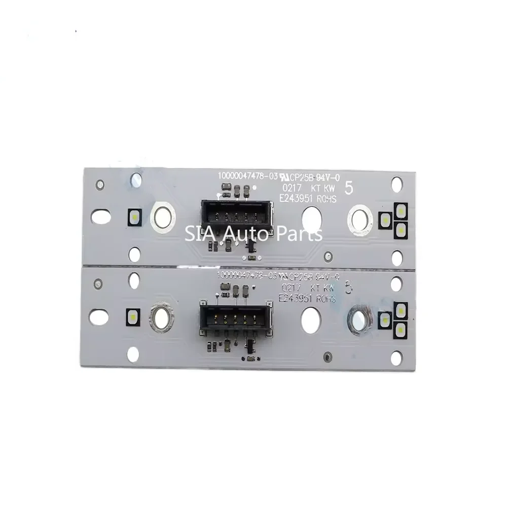 

NEW For 2017-2019 Audi Q7 4M0941475 OEM Xenon Headlight Daytime Running Light LED Boards Angel Eyes DRL Left Right Chip E243951