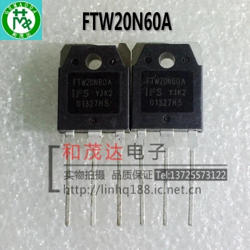 Original New 2PCS/ FTW20N60A 600V 20A IPS TO-3P to3p