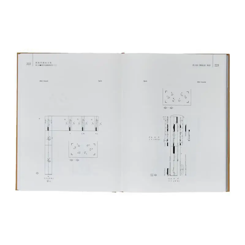 ليو Fengxues أعمال الرقص الكاملة المجلد ثلاثة أبحاث في محكمة تانغ الموسيقى والرقص الجزء الثالث Tuan Luan Xuan كوب من الفرح P