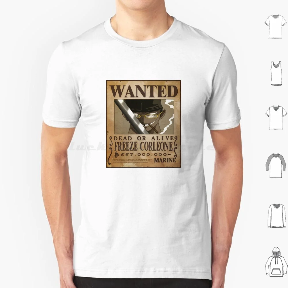 Wanted T Shirt 6xl Cotton Cool Tee One Manga Freeze Corleone Hat Pirate Premium Wanted 667 Ekip Ldo Lmf