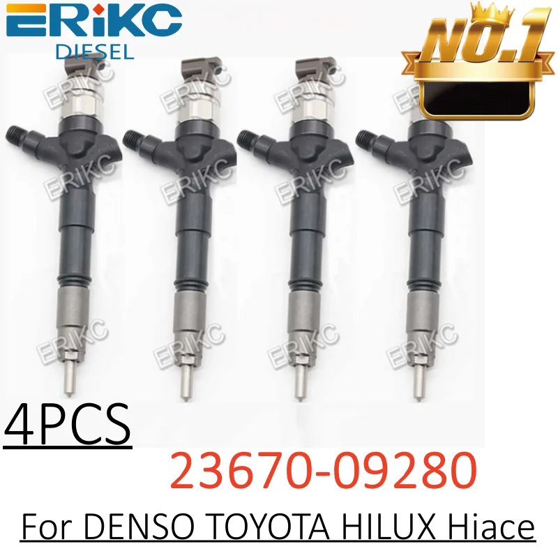 

23670-09280 Common Rail Fuel Injection Nozzle 23670 09280 Diesel Injector 2367009280 for TOYOTA HILUX Hiace