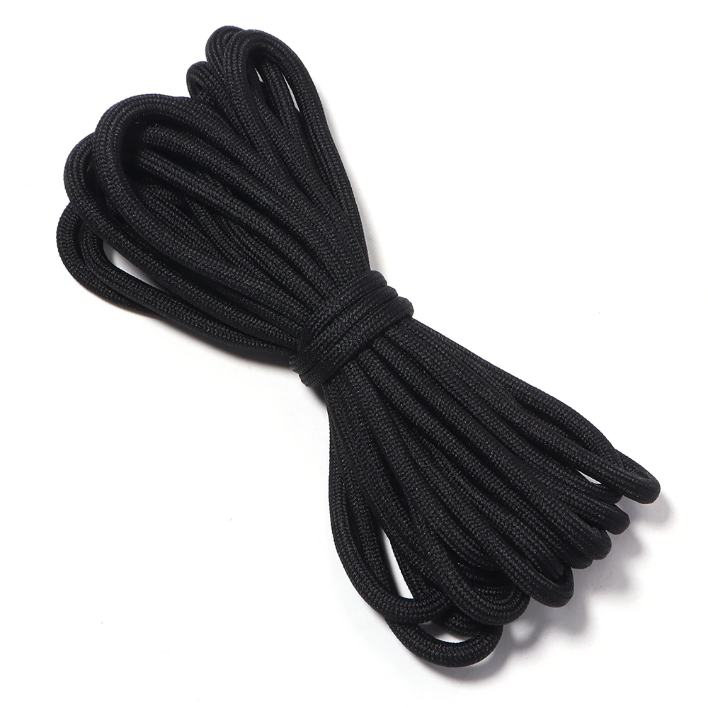 5 Yards 5 mm buntes Polyester-Geflechtseil, handgefertigte Kordel für DIY-Schlüsselanhänger, Handy-Hängeseil, Taschen, Dekoration, Zubehör – Detail 8