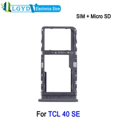 SIM + Micro SD Card Tray For TCL 40 SE Phone Replacement Part