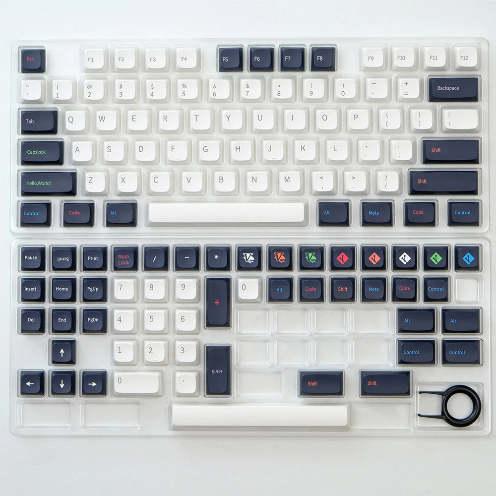 Imagem -06 - Gmk Oblivion Xda Perfil Dye-sub para Teclado Mecânico Caps