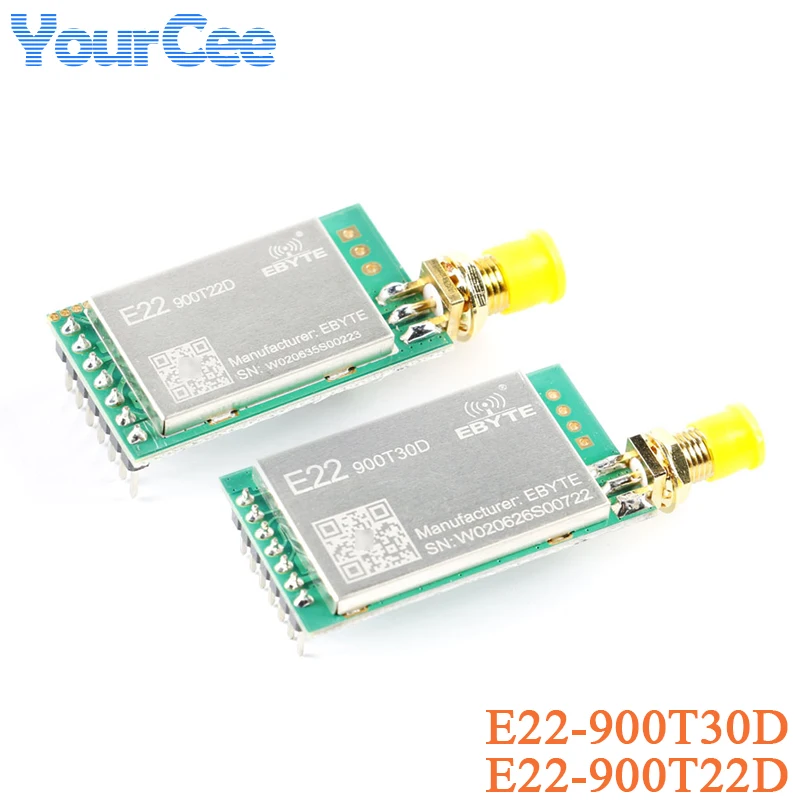 E22-900T22D E22-900T30D LoRa SX1262 WIFI Wireless Module 915MHz 868MHz 22dBm 30dBm RF Long Distance 5km 10km UART Serial Port