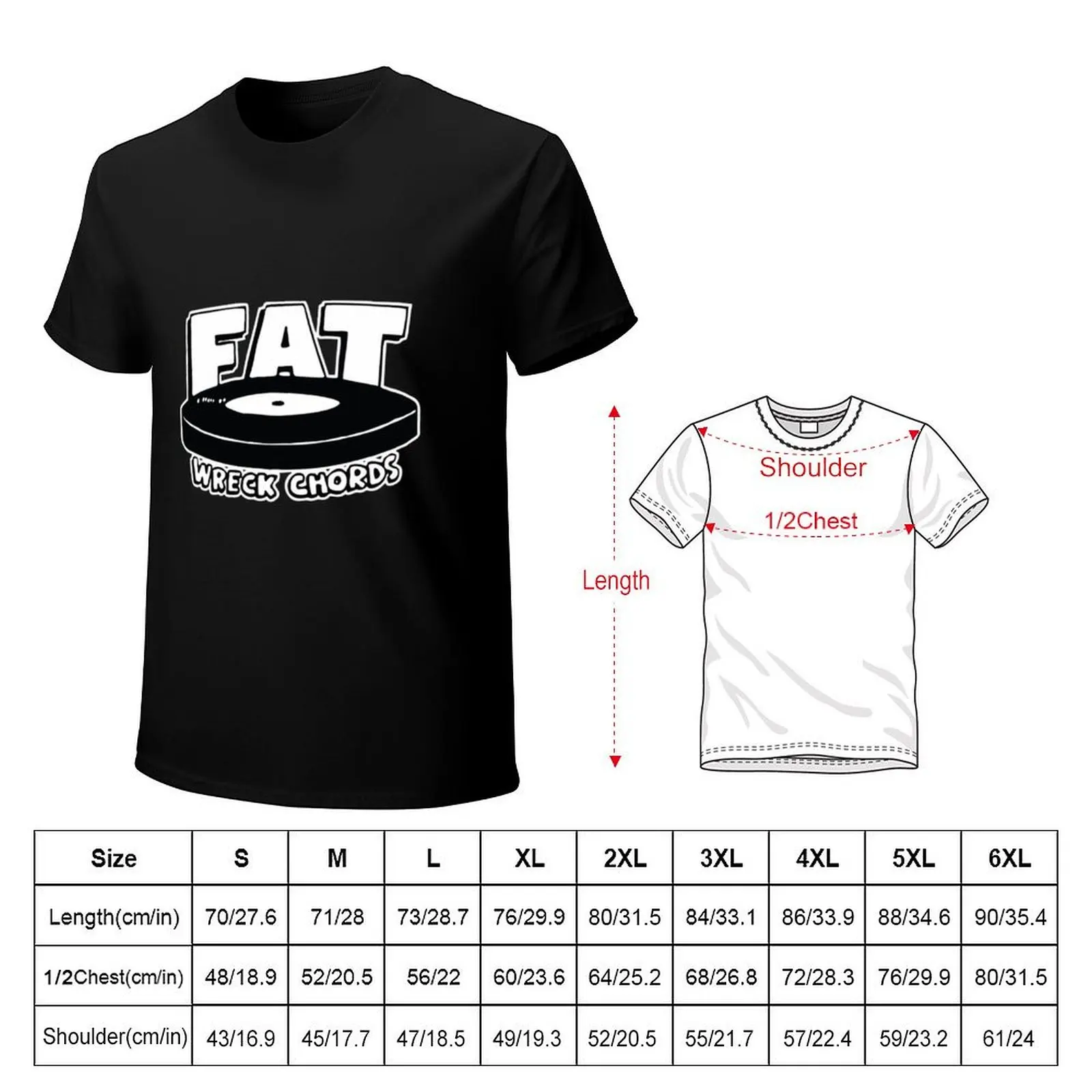 Fat Wreck Chords T-Shirt Ultra Soft Breathable Tee Top