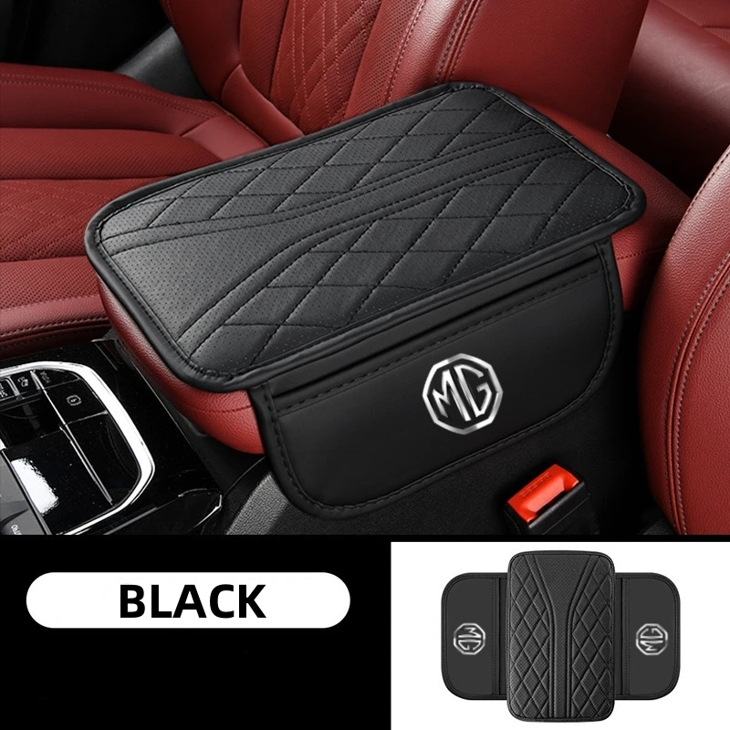 

High-quality PU leather car armrest compartment mat, stain-resistant and comfortable For MG Morris Garages 6 3 5 7 TF ZR ZS HS G