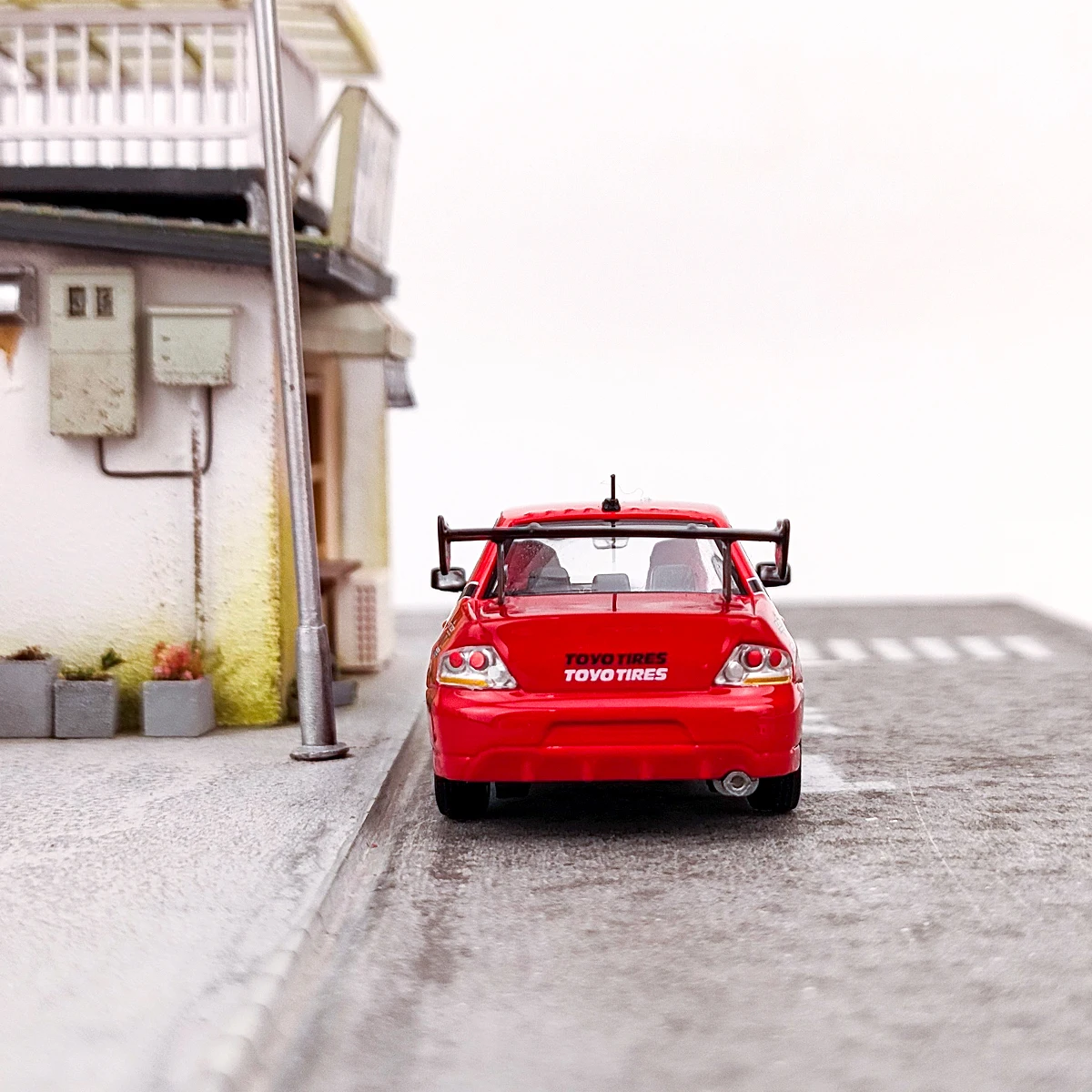 سرعة GT-Lancer EVO 9 نموذج سيارة دييكاست ، 1:64