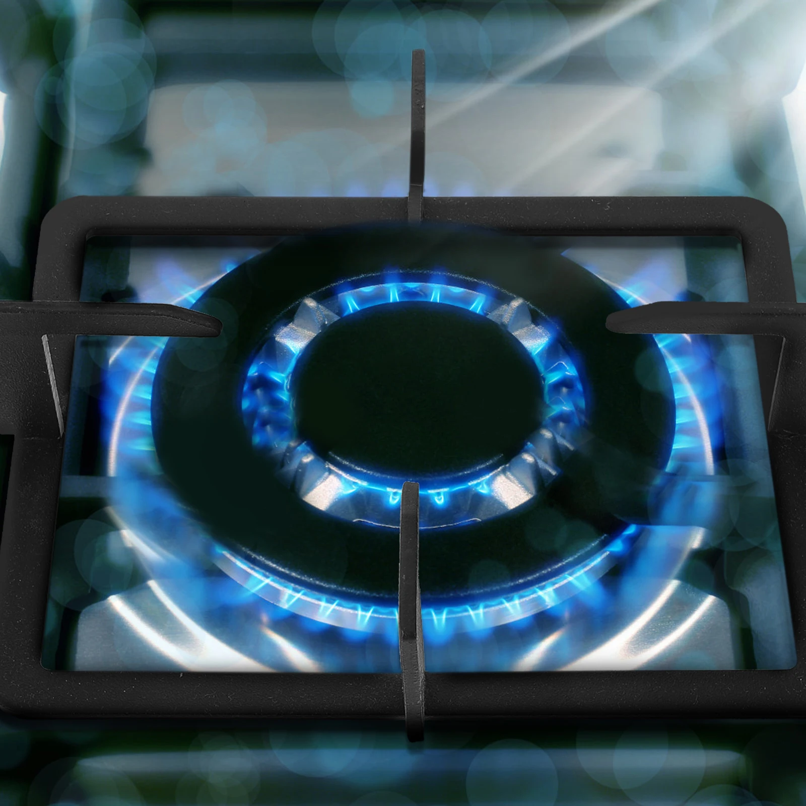 

Gas Stove Rack Iron Heat Resistant Kitchen Stove Holder Stable Design for Gas Burner Support and Cooking Pot Holder