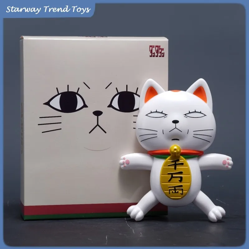 

Фигурка DanDaDan 10 см, крышка лапши быстрого приготовления, высокоскоростная бабушка, аниме-фигурка, счастливый кот, настольное декоративное украшение, креативная игрушка