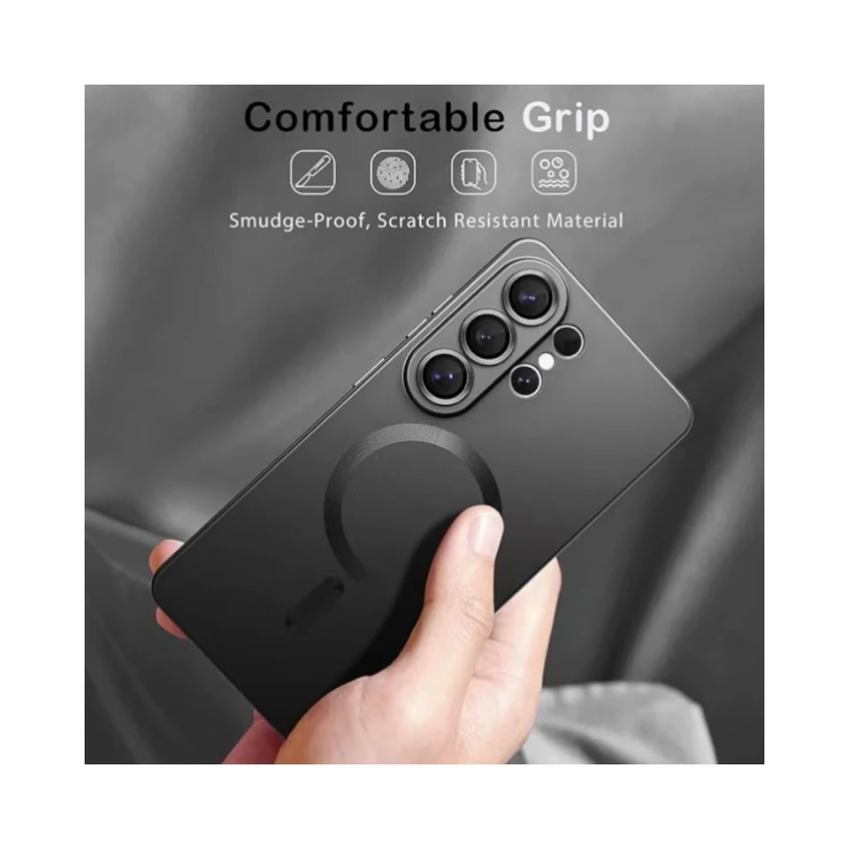 Funda magnética de TPU suave para Magsafe para Samsung Galaxy S26 S25 S24 S22 Ultra S21 S23 FE A57 A55 A56 A17 A16 6