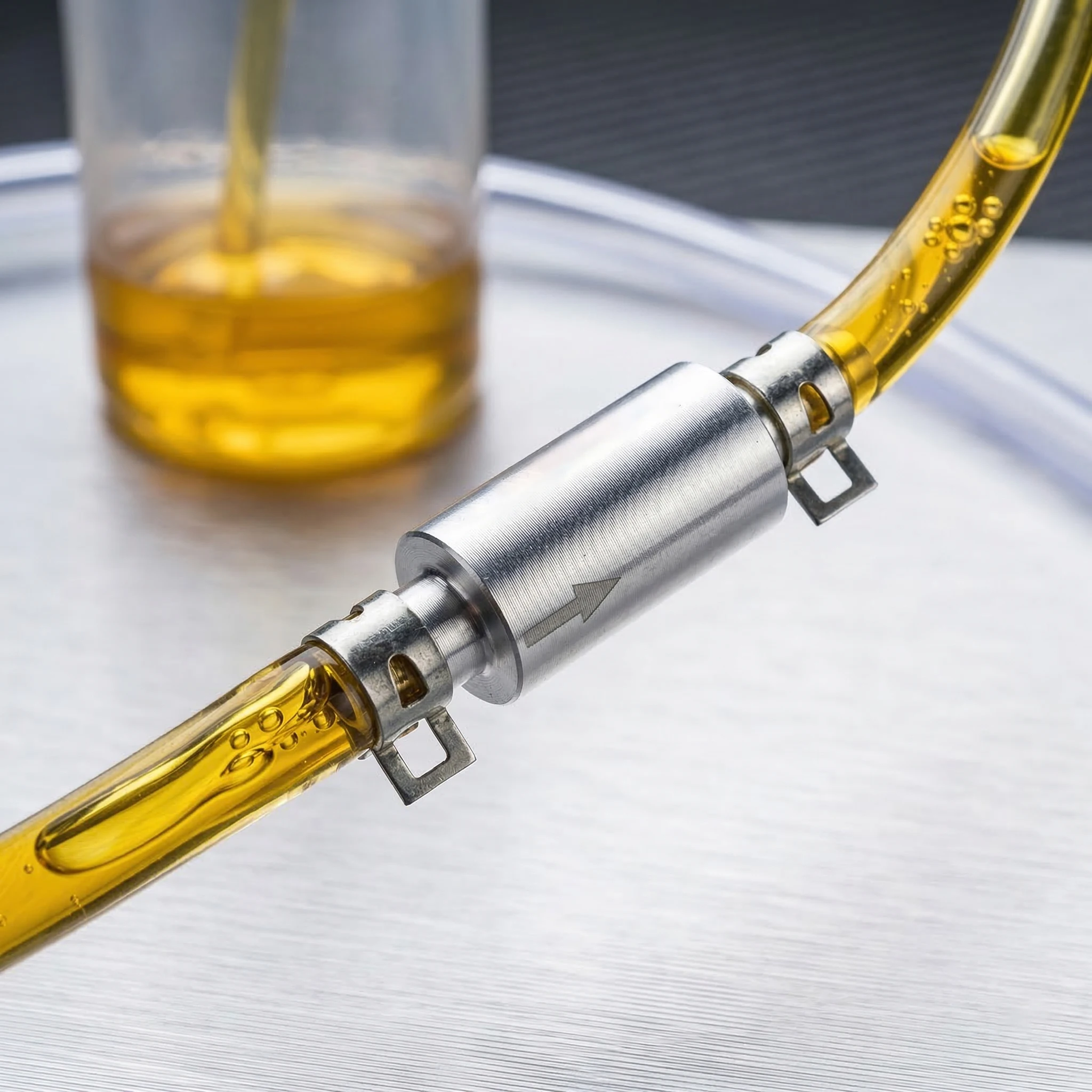 Kit de Manguera de Purga Especial para Embrague y Frenos de Automóvil - Herramienta de Purga de Válvula Unidireccional Hidráulica con Adaptador de Repuesto