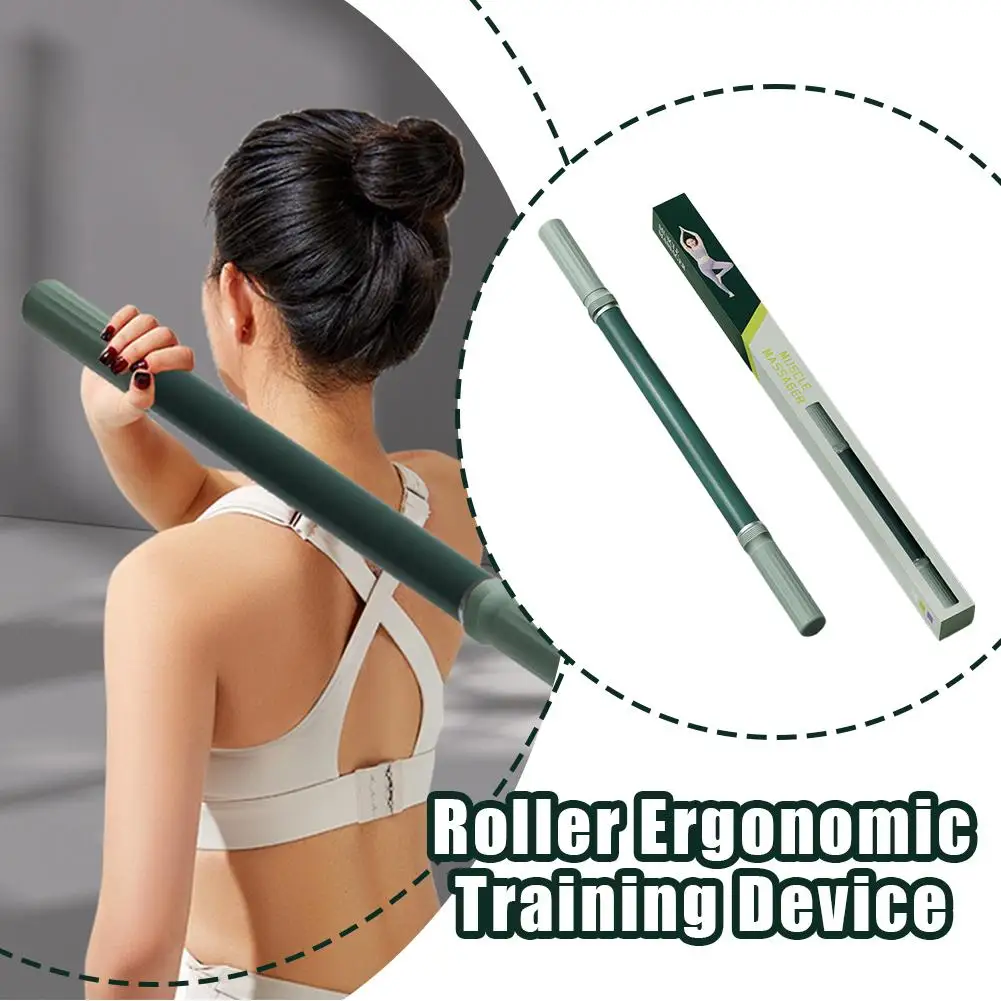 Yoga Stick For Body Stretching Relaxation Tool Roller Ergonomic Training Device Fascia Relaxation Fitness For Sports Outdoors