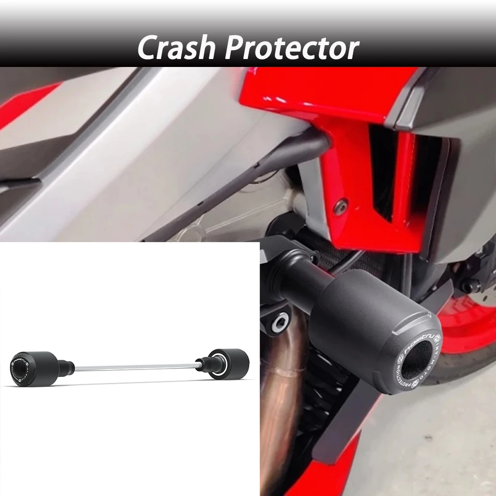 

Frame Slider Protector Anti Falling Rod Crash Frame Slider Protect For Aprilia Dorsoduro 750 2008-2017 & Dorsoduro 900 2018-2021