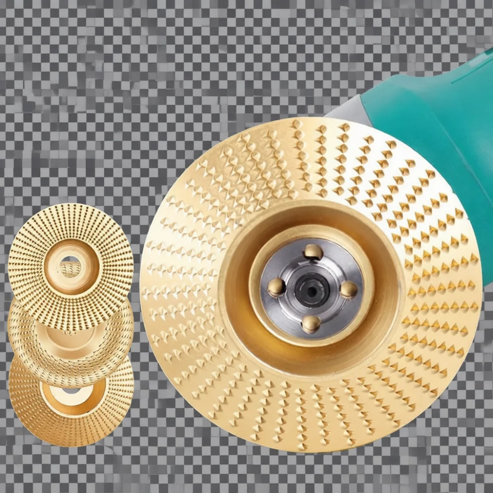 Woodworking Grinding Wheel Disc Angle Grinder Attachment Shaping Polishing Tool For Wood Carving Sanding Plate Surface Finisher