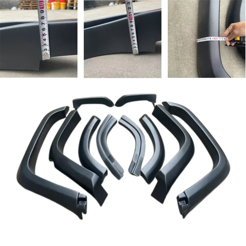 Wheel Arch Fender Flares for Toyota Land Cruiser 76 Series LC76 2007-2023 Fender Flare Kit Texture Off Road SUV Accessories view 5