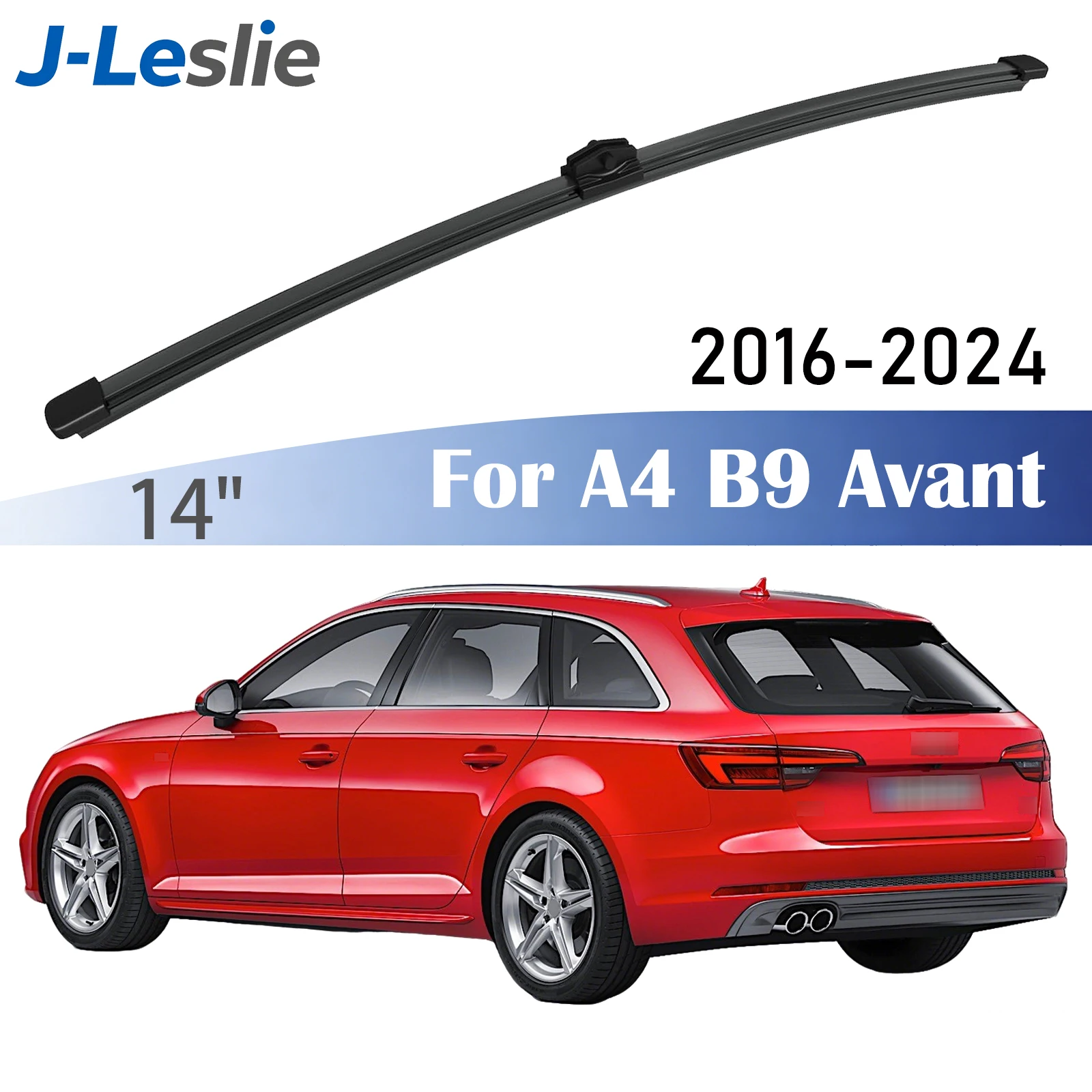 14-Zoll Heckscheibenwischer für Audi A4 B9 Avant Allroad 8W S4 RS4 2016-2024 Windschutzscheibenwischer Fensterreiniger Regenbürsten scheibenwischer Hinten Heckwischerarm
