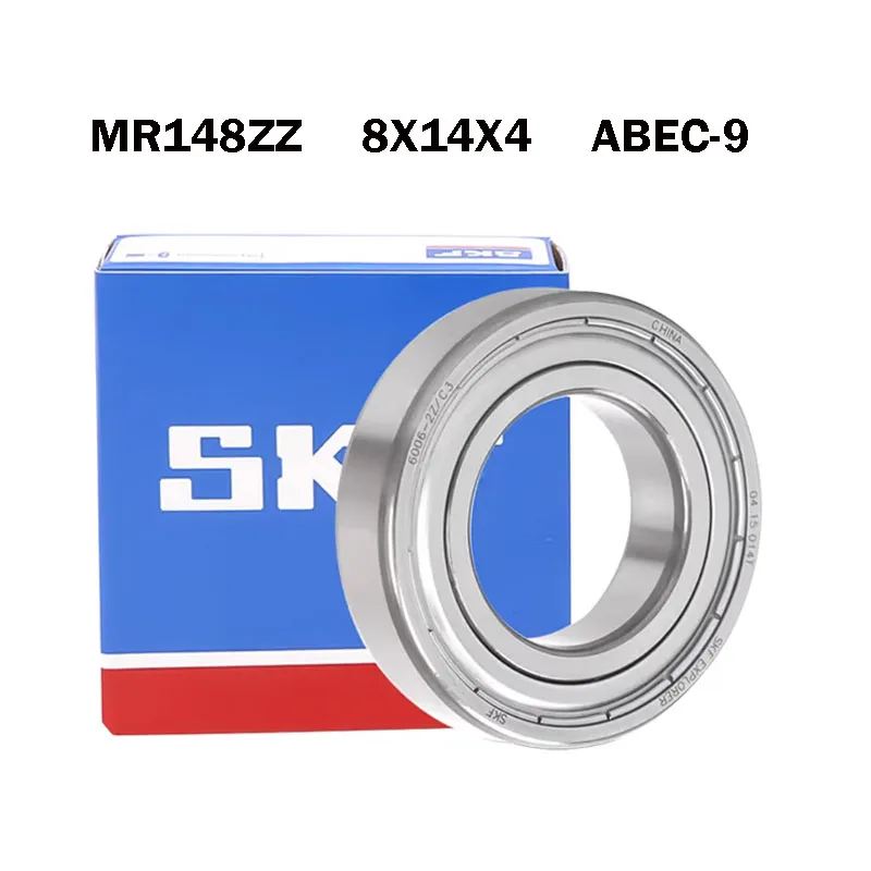

10PCS Sweden Origin SKF MR148ZZ Miniature High Speed bearings ABEC-9 MR148 MR148ZZ L-1480ZZ 8X14X4mm Precision ball bearings