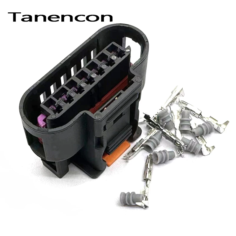 1 Set 7 Pin 1.5mm Auto Valve Chamber Socket 1930-0958 Car Ignition Coil Plug Waterproof Connector for Chevrolet Buick PP10000888