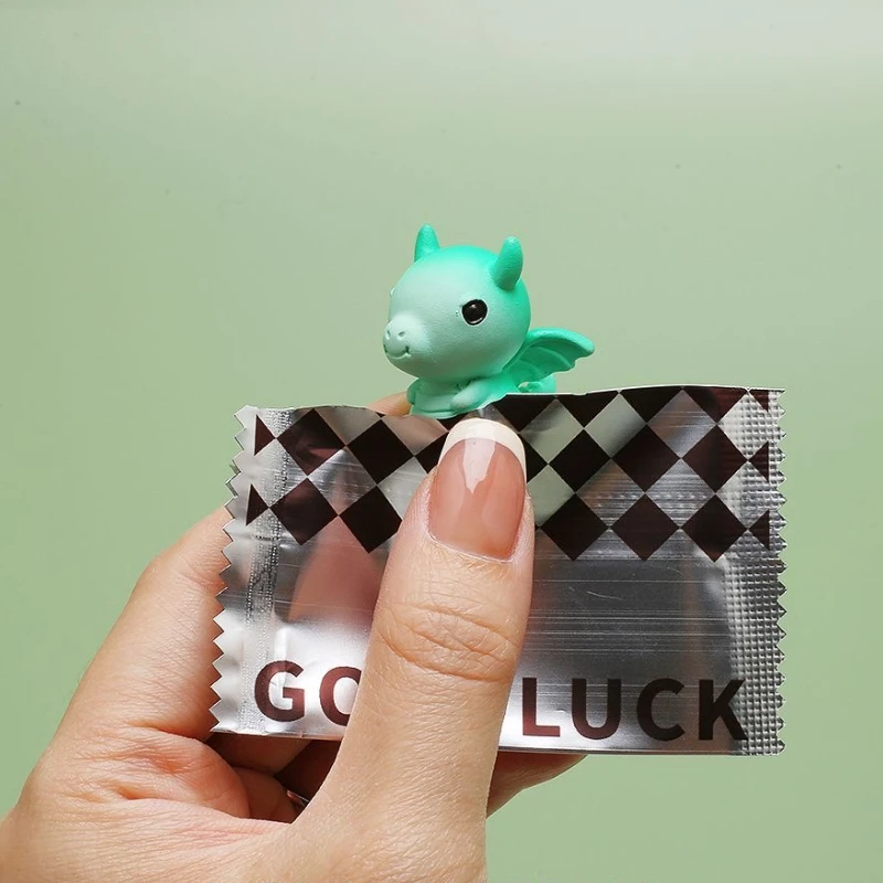 

40pcs Mini Cute Dinosaur Blind Bag Animal Model Creative Desktop Miniature Simulation Doll Small Ornament Children Festival Gift
