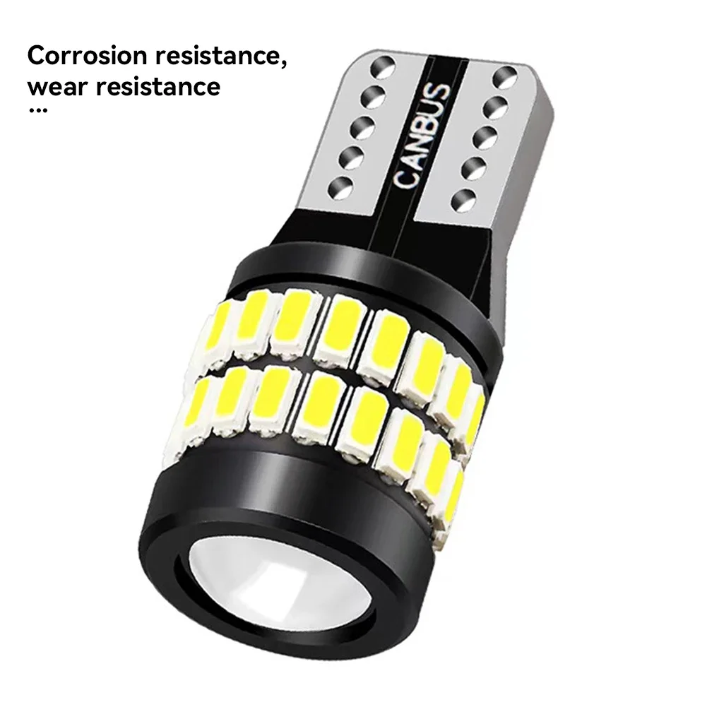 T10 Car Motorcycle LED Light Canbus Signal Lamp 36SMD 3014 3030 White Light Day Driving Reading License Plate Lamps DC12V