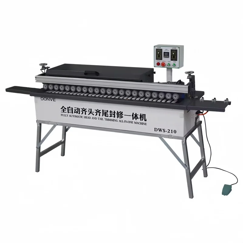 

DWS-210 4000W 220V Automatic Edge Banding Machine, End/Profile/Arc Trimming, Straight & Curved, 2000ML Glue