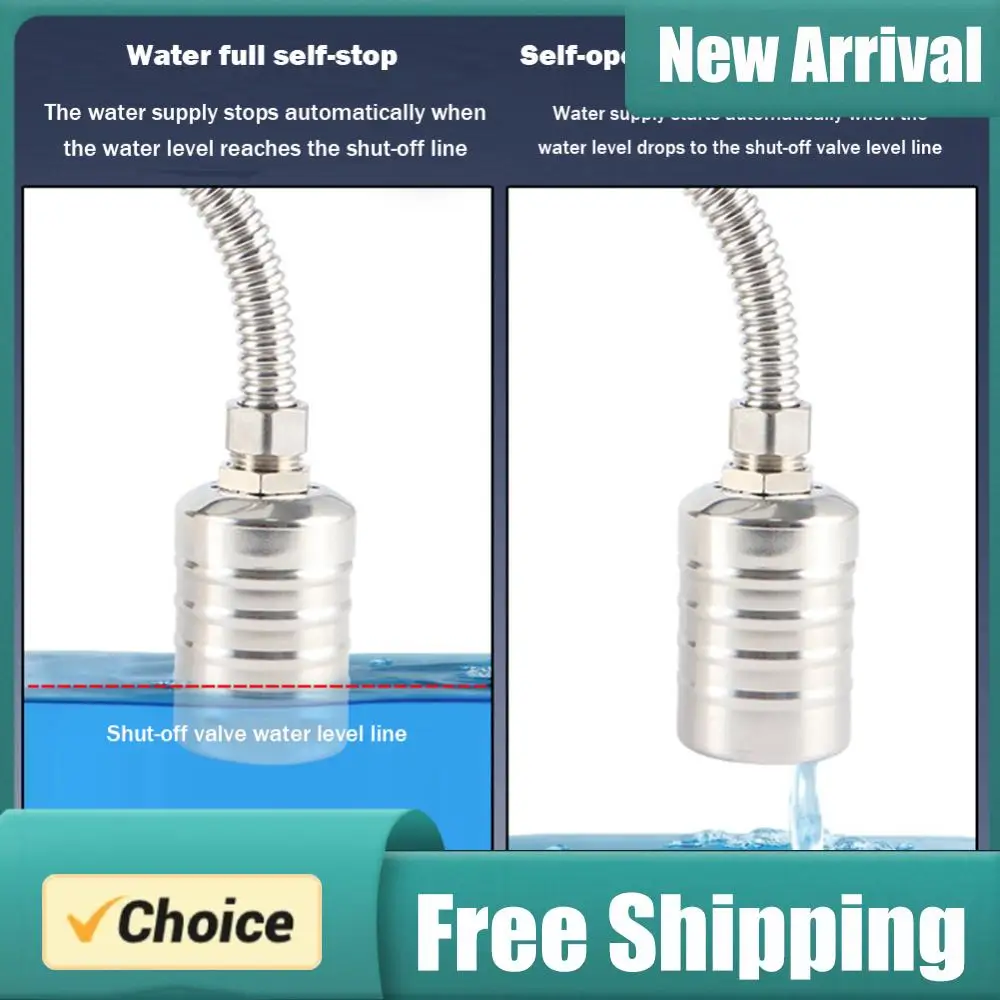 Automatic Water Level Control Valve Waterproof Water Stop Refill Controller Corrosion Resistant for Home Restaurant