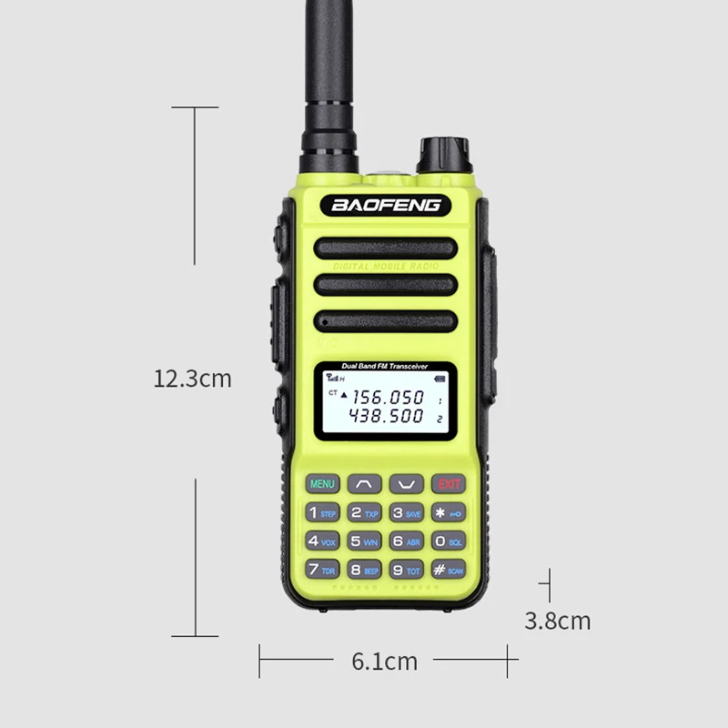 BAOFENG UV-8R Walkie Talkie Waterproof Radios High Capacity 5W Power P15UV BF-UV13 PRO Two Way Radio Support TYPE-C Charger