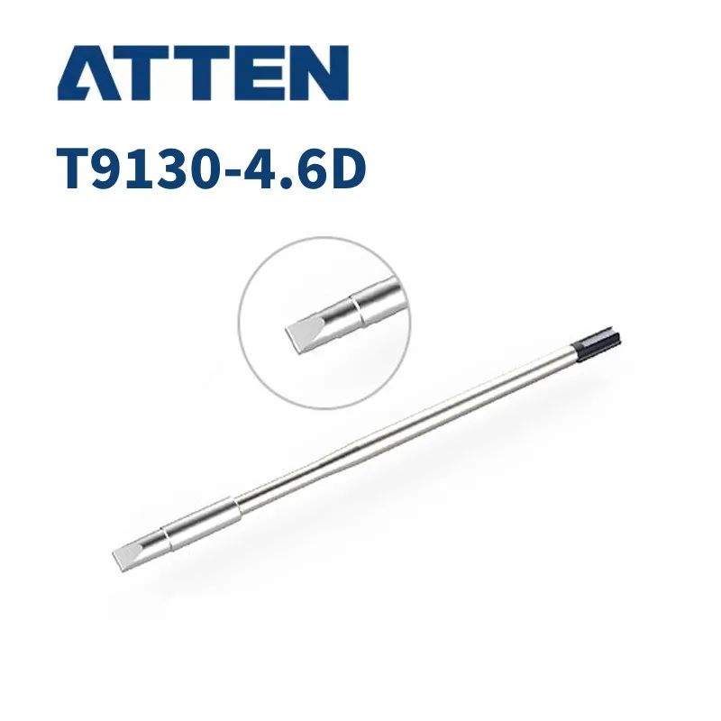 

ATTEN T9130-4.6D Soldering Tip for ST-1509 (130W) Y9130 Welder Iron Tip Replacement Part Tool