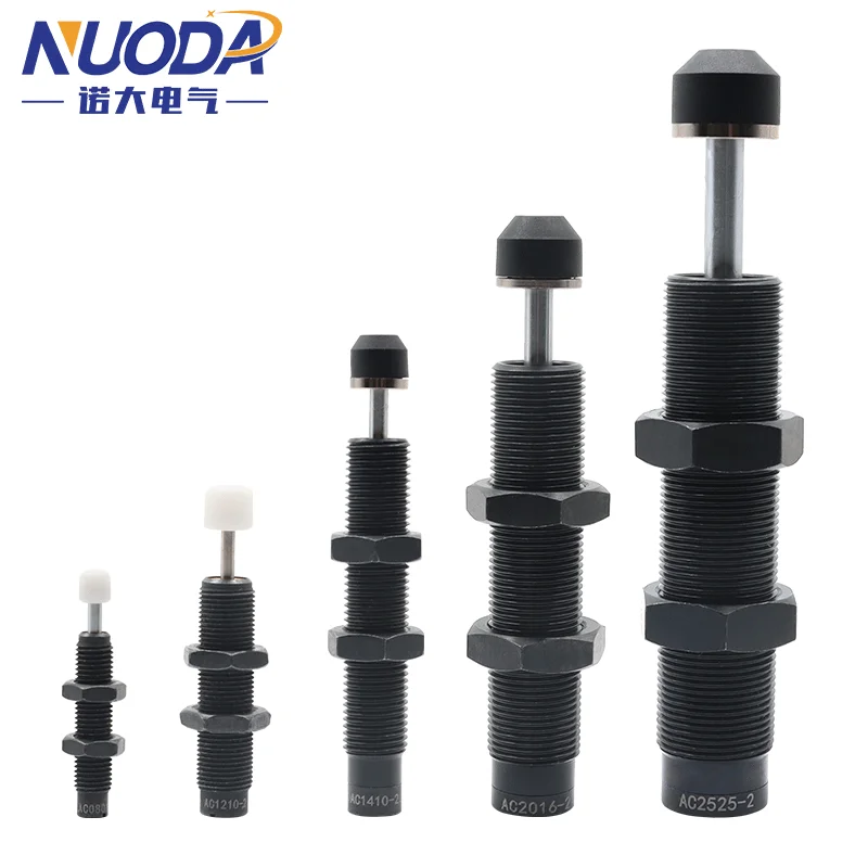AC Pneumatic Shock Absorber Oil Pressure Hydraulic AC0806 AC1008 AC1210 Damper Damping Cylinder Steady Speed