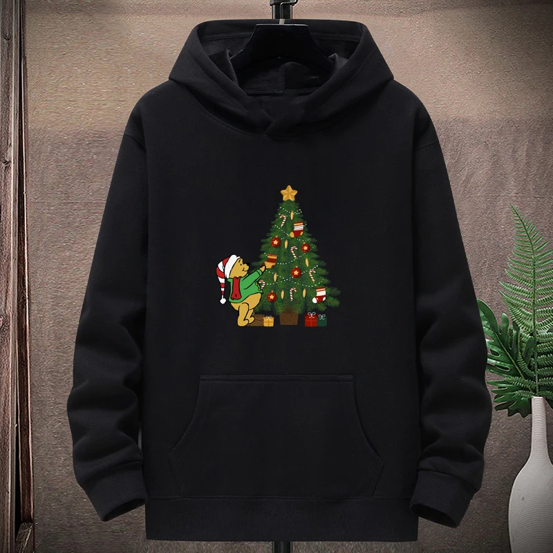 

[disney 2025 Limited] Halloween, Christmas, Parent-child Sweater, A Family Of Three Sports Sweater, Hoodie