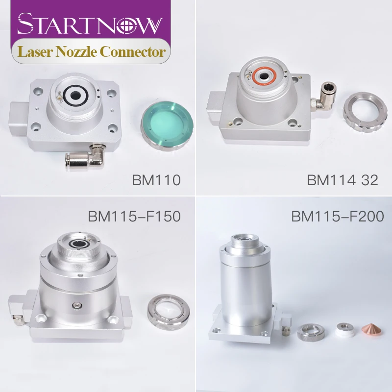 Imagem -05 - Startnow Conector do Sensor do Bocal Laser Bt210s Bt230 Bt240s Bm111 Peças de Conexão do Bocal para Raytools Cabeça Corte a Laser Fibra